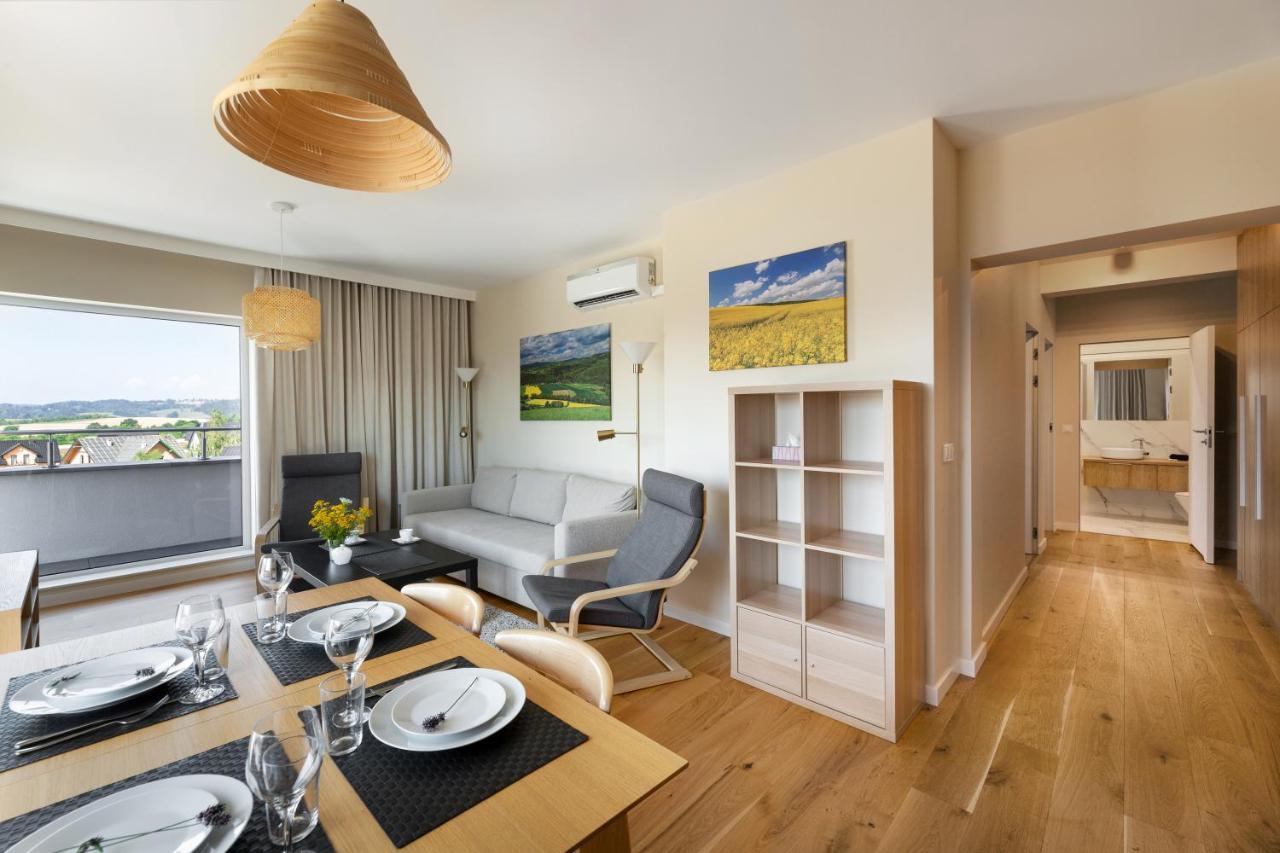 Apartament Widokowy - Penthouse Z Tarasem Kudowa-Zdrój Exteriör bild