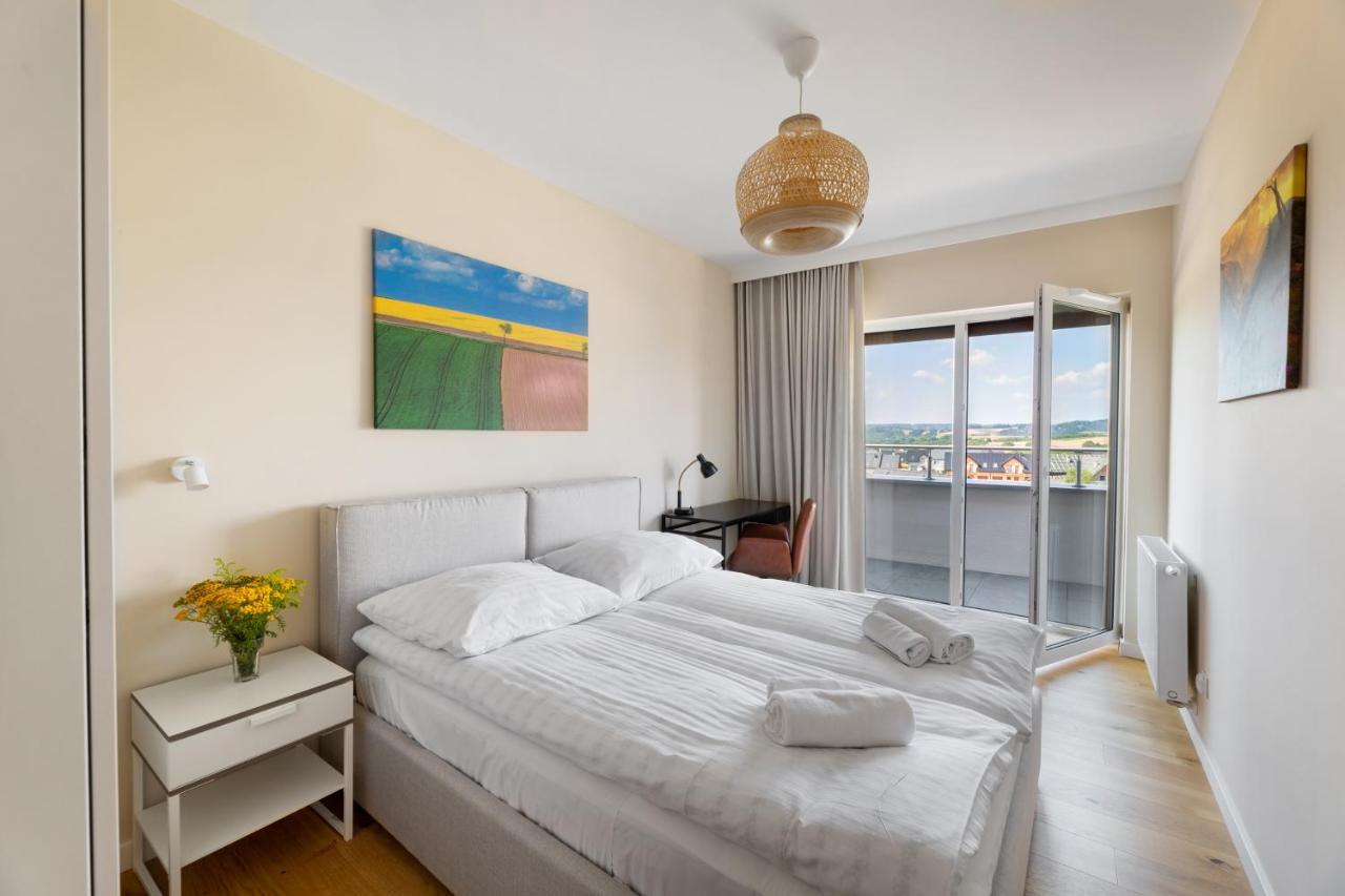 Apartament Widokowy - Penthouse Z Tarasem Kudowa-Zdrój Exteriör bild